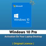 Windows 10 Pro 1 PC Original License Key For one year