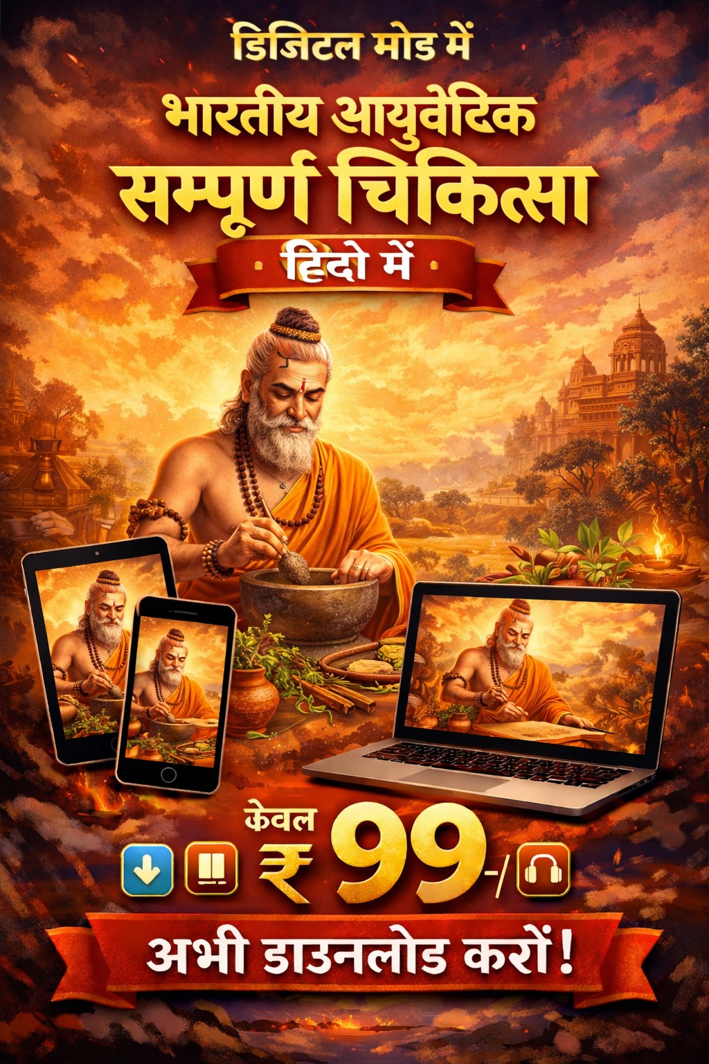 ayurveda sampurna chikista 99 Health Protection - Image 1